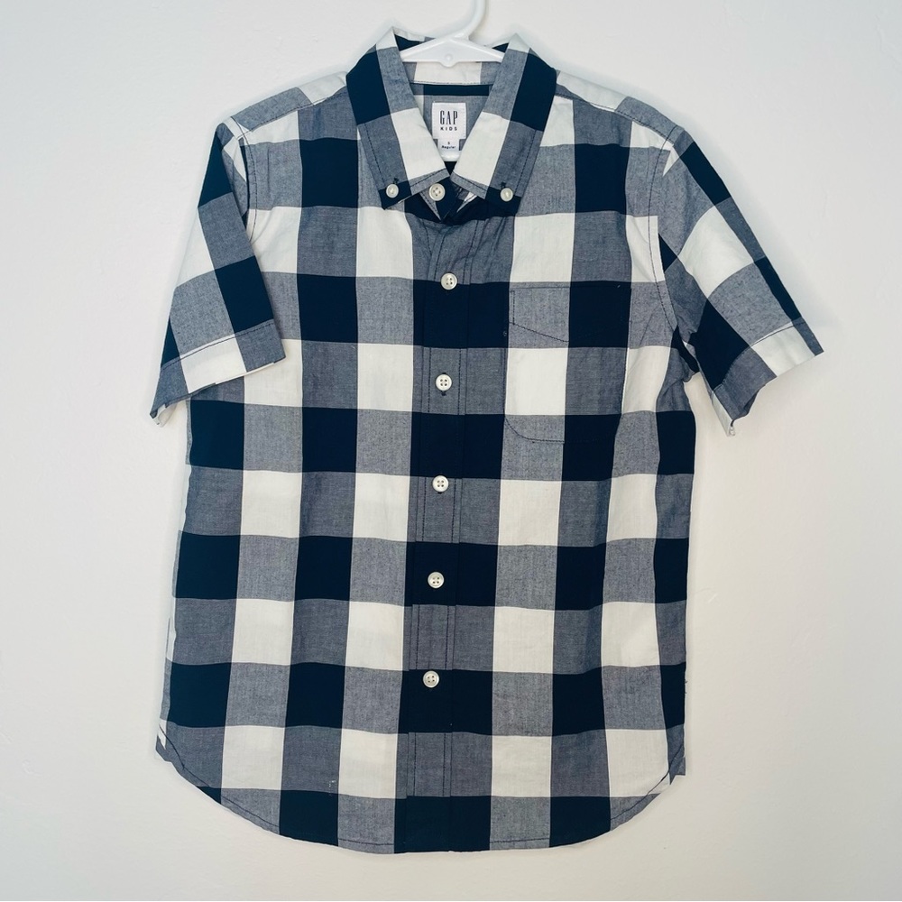Gap S Button Up Shirt Buffalo Check - Picture 7 of 16
